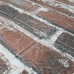 Самоклеющаяся декоративная 3D панель под красный екатеринославский кирпич в рулоне 20м 20000x700x3мм