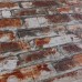 Самоклеющаяся 3D панель под красно-белый екатеринославский кирпич
