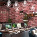 Самоклеющаяся декоративная 3D панель кирпич розовый клинкер 700x700x5мм