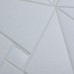 Самоклеющаяся 3D панель белый ромб 700x700x6,5 мм